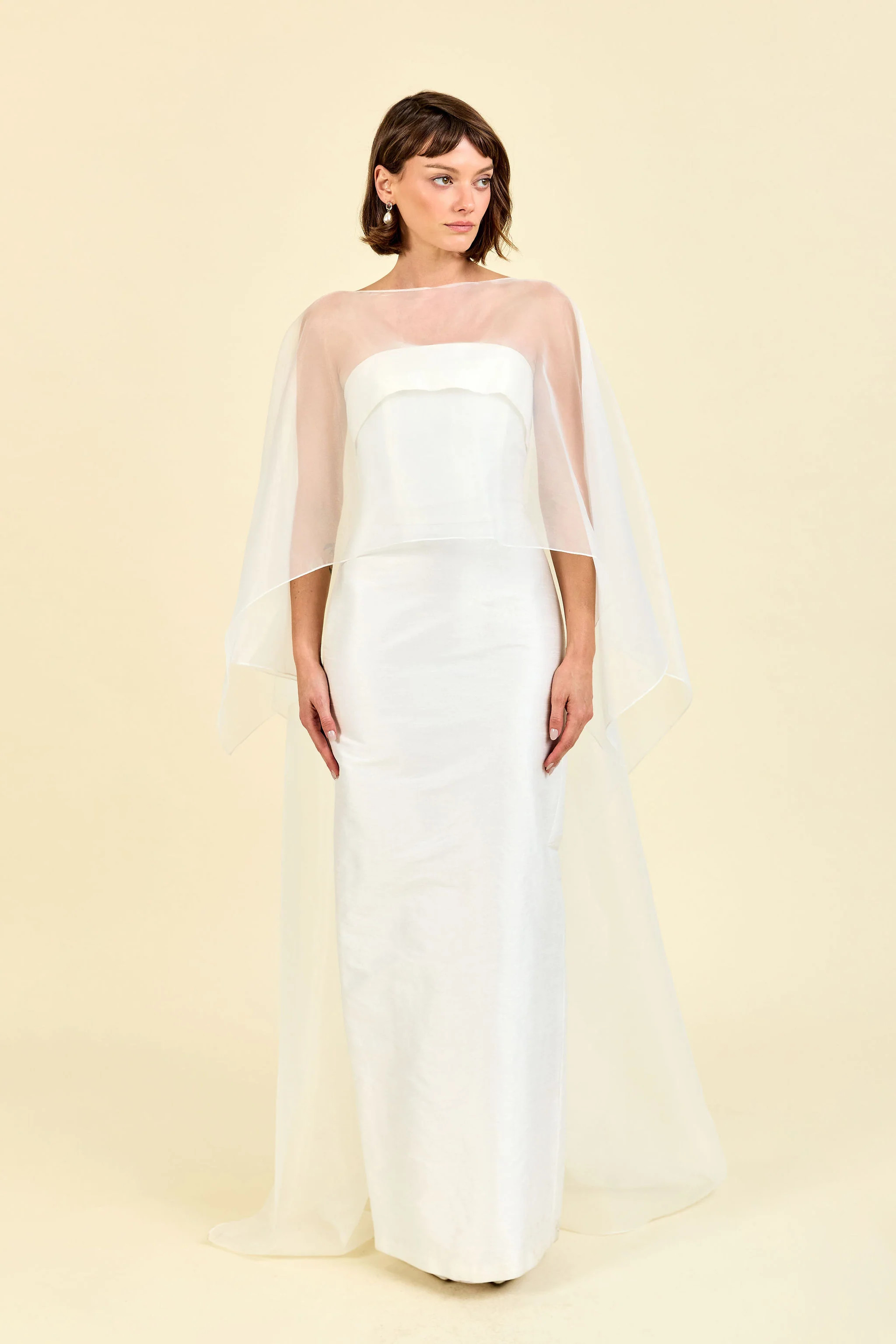 Organza Cape | Bridal & Bridesmaid Dress Accessory | LulaKate