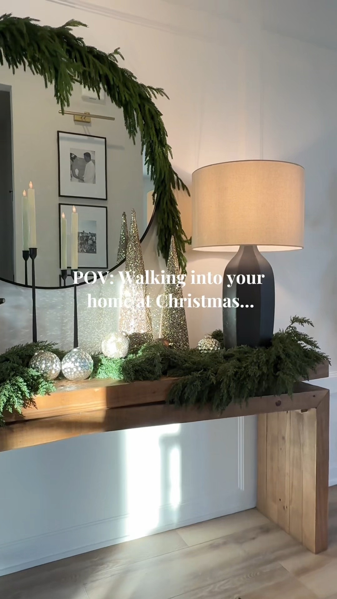 Walking into my house at Christmas and instantly feeling that warmth.
A good entryway piece really does set the tone.
@wayfair #Wayfair #WayfairFinds