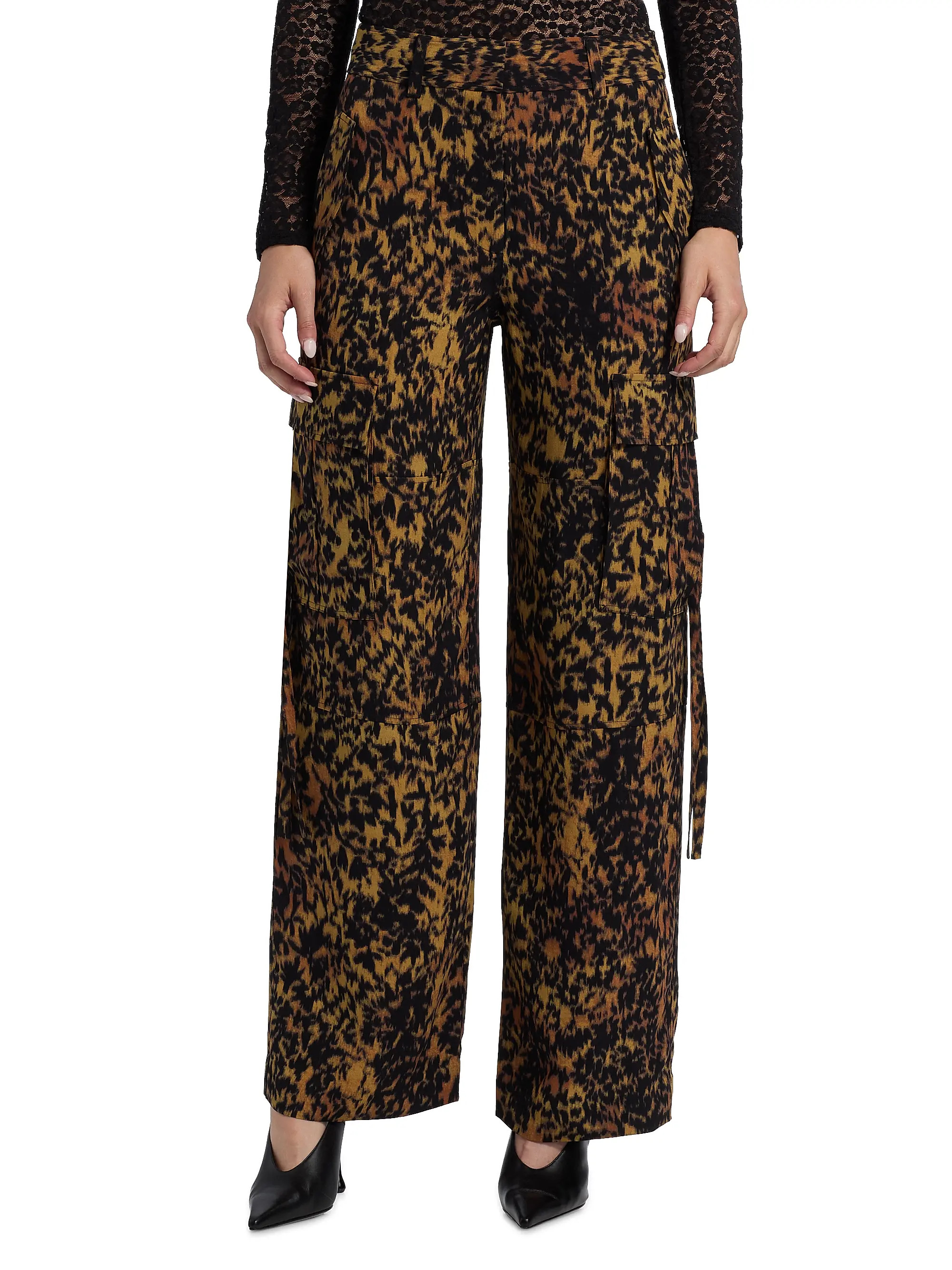 Pax Leopard-Print Cargo Pants | Saks Fifth Avenue