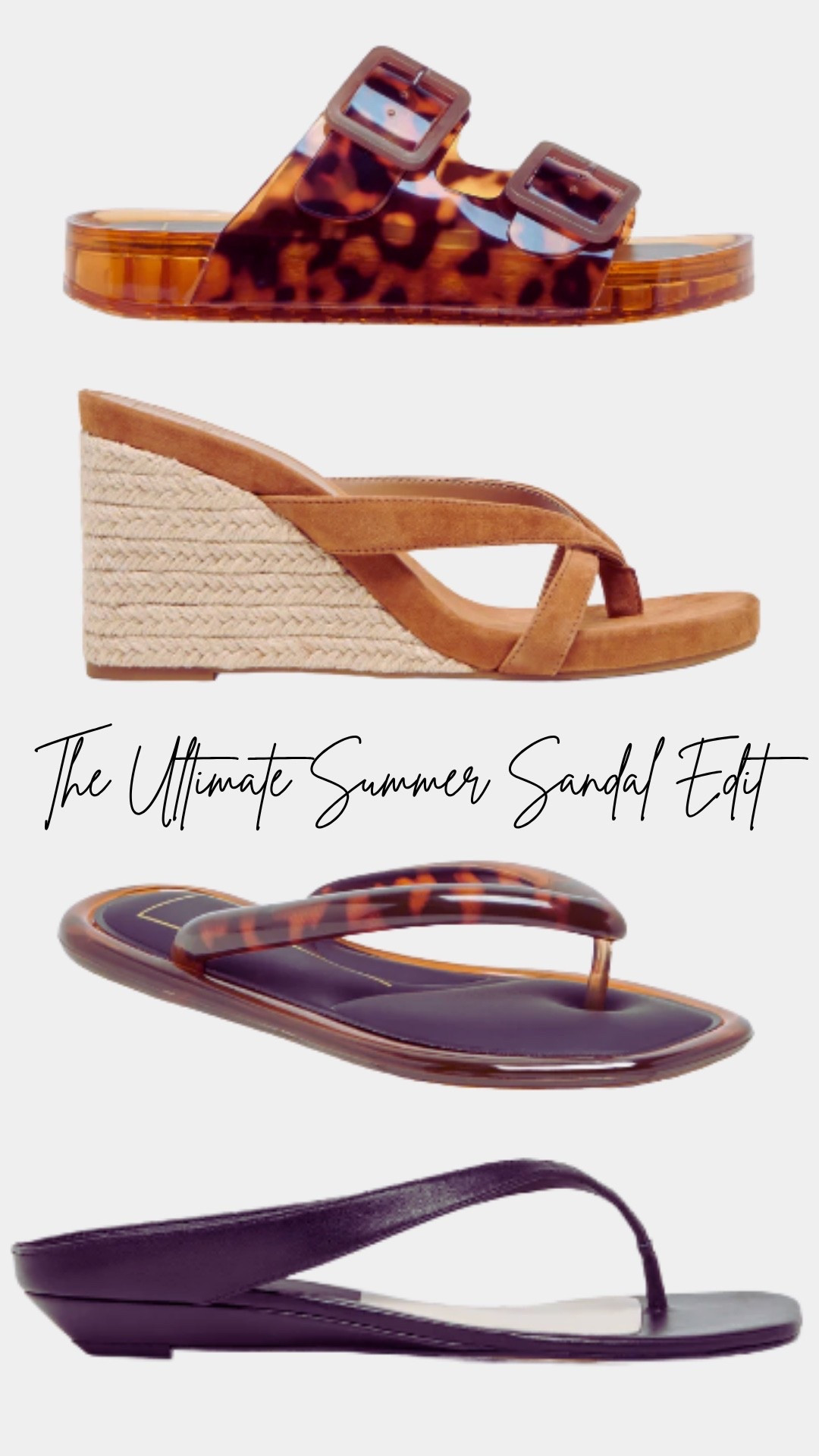 Summer shoe refresh 🤍 Found the best sandals for vacation, weekends, and everyday life.
#sandals #summershoes

#LTKWorkwear #LTKOver40 #LTKSeasonal