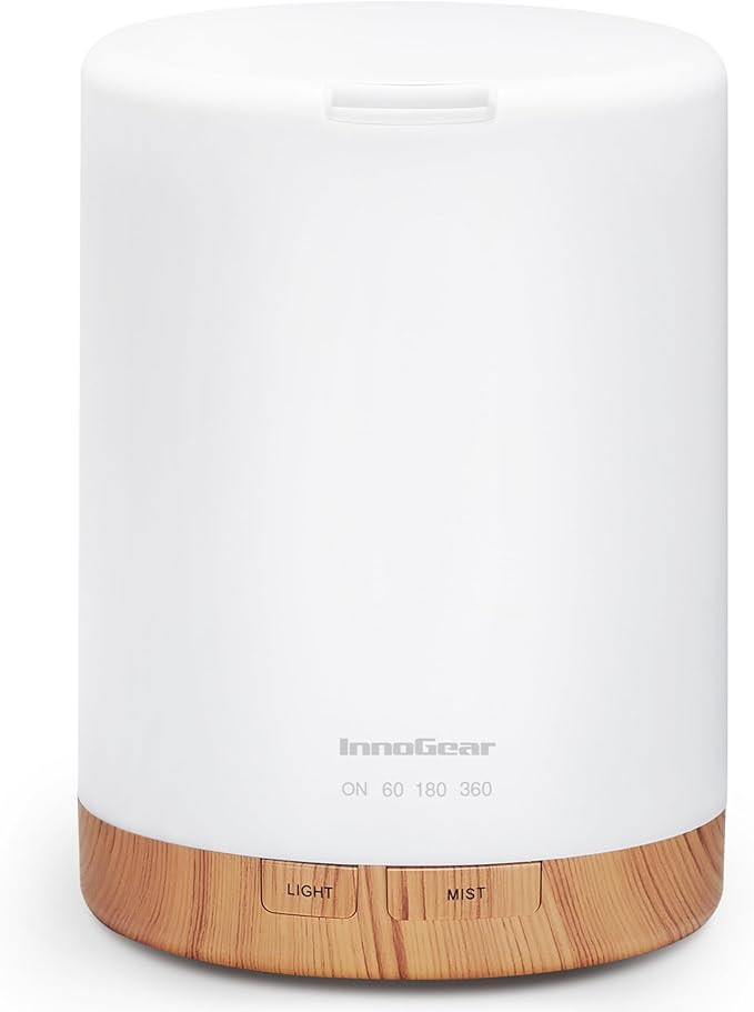InnoGear 300ML Essential Oil Diffuser, Premium 5-in-1 Ultrasonic Aromatherapy Diffusers Scent Hum... | Amazon (US)