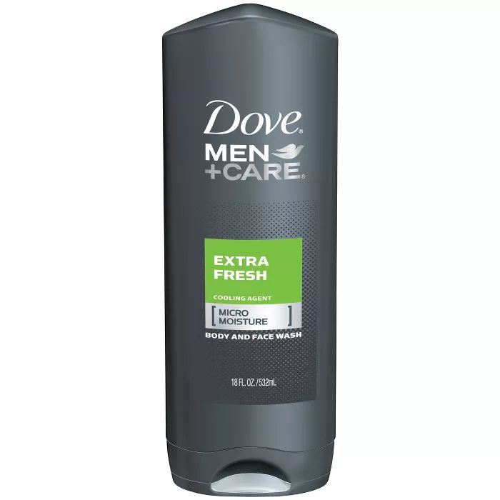 Dove Men+Care Extra Fresh Micro Moisture Cooling Body Wash - 18 fl oz | Target