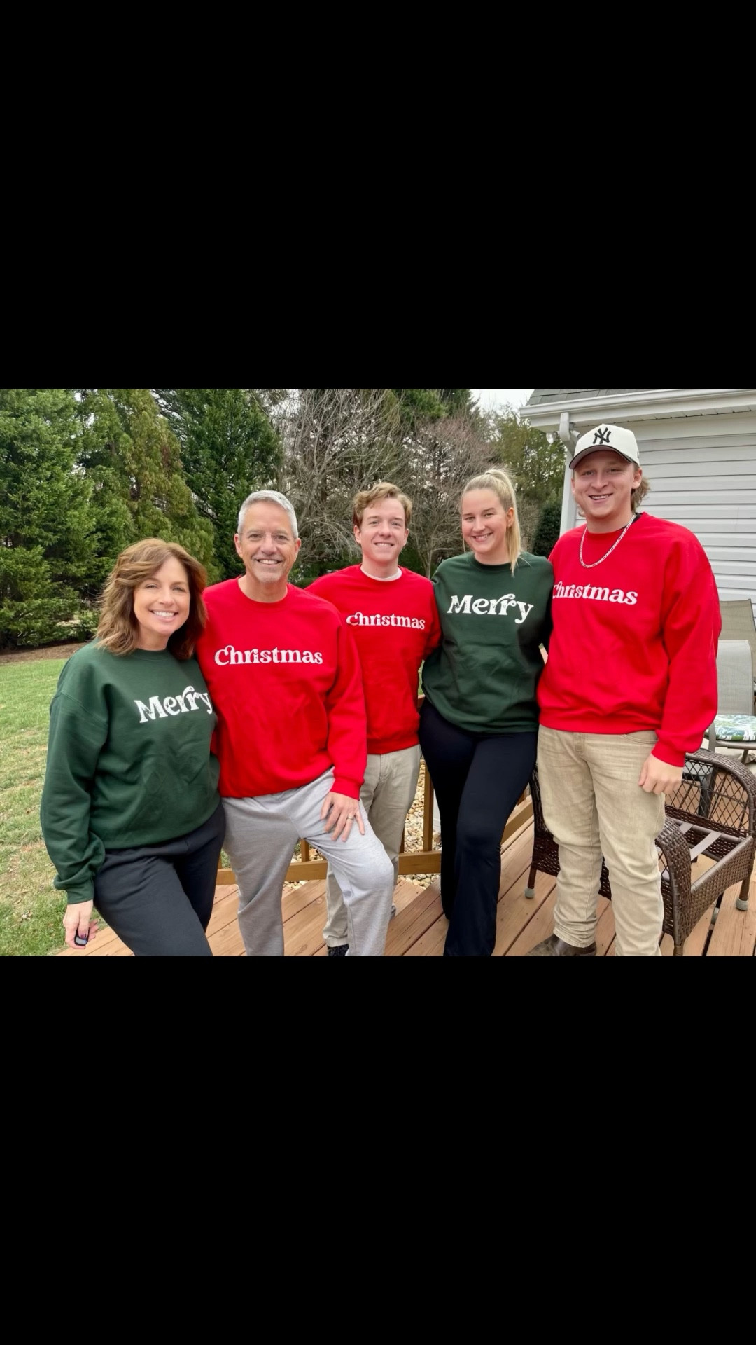 Merry Christmas sweatshirts from Primrose Co Deigns on Etsy - we loved them !!  Hope y’all had a wonderful Christmas!  😘 

#LTKSeasonal