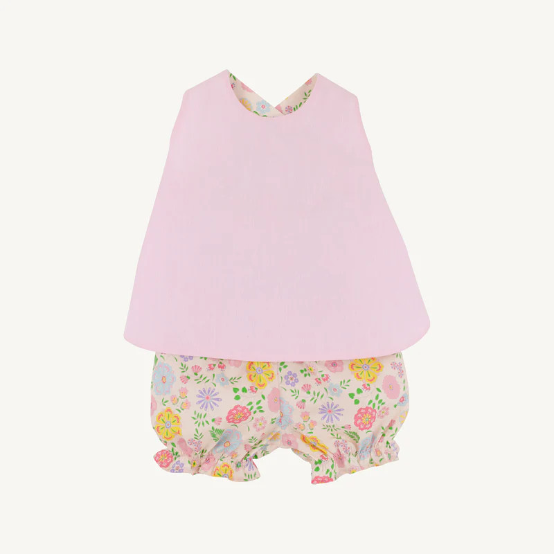 Color
      
      Boca Grande Begonia with Hamptons Hot Pink Pique Stripe | The Beaufort Bonnet Company