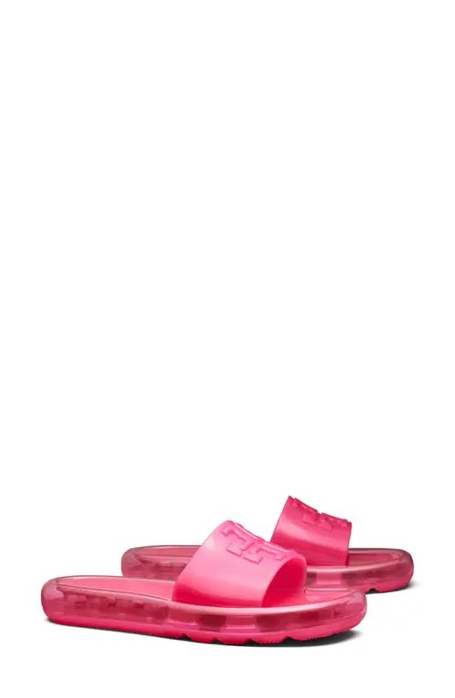 Tory Burch Bubble Jelly Slide Sandal in Pink Love at Nordstrom, Size 7 | Nordstrom