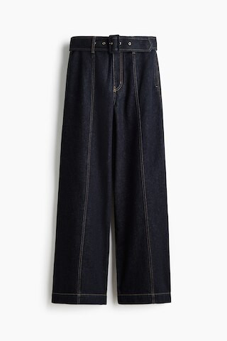 H & M - Wide High Jeans - Blue | H&M (UK, MY, IN, SG, PH, TW, HK)