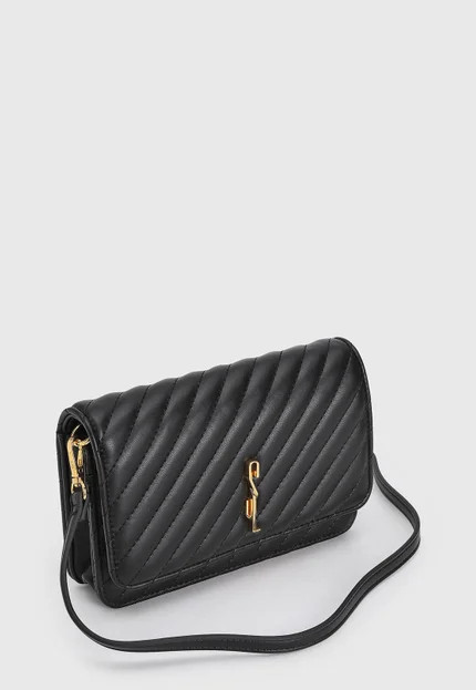 Bolsa Feminina Santa Lolla Matelassê Preta | Dafiti (BR)