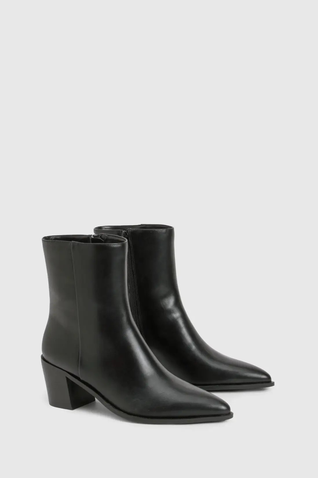 Boots | Western Heeled Ankle Boots | boohoo | Debenhams UK
