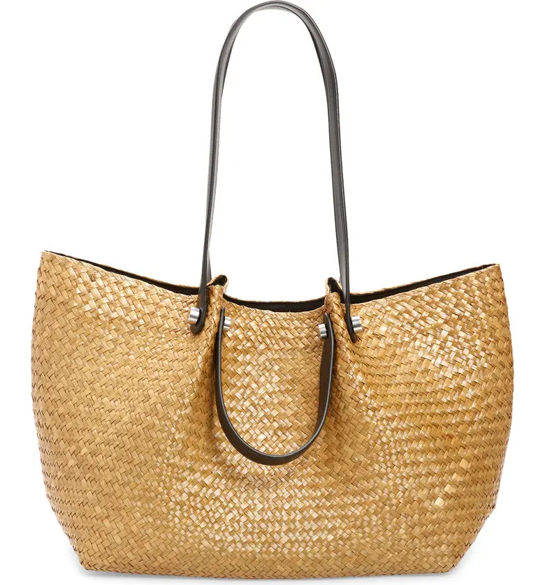AllSaints Allington Straw Tote | Nordstrom | Nordstrom