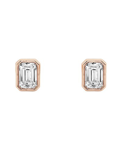 14K Rose Gold 1.00 ct. tw. Lab-Grown Diamond Studs | Gilt & Gilt City