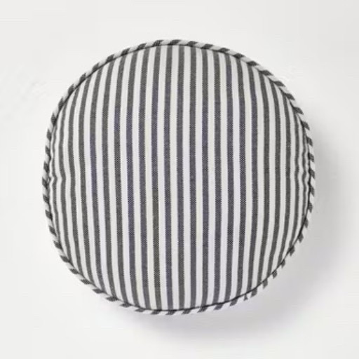 A striped pillow adds charm 

#target #targethome #haul

#LTKmorningroutine #LTKHome #LTKSaleAlert