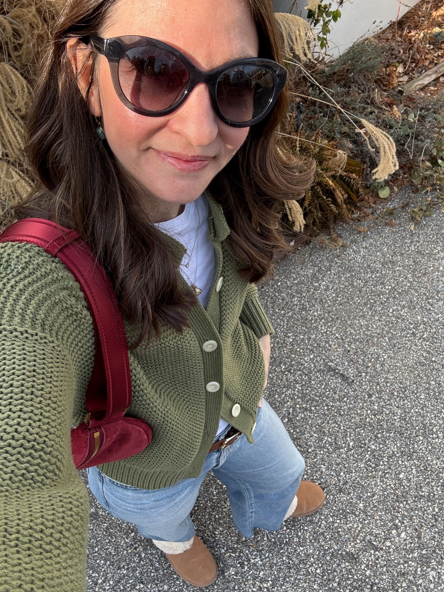 Sometimes when I’m not sure what to wear, I go back to the simplest items in my closet like these comfortable wide-leg jeans, this plan white tee under this thick olive green cotton sweater. This is one of my favorite brands for classic sweaters & they’re all on sale right now for really great prices!

#LTKFindsUnder100 #LTKSaleAlert #LTKootd