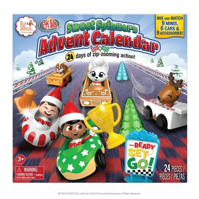The Elf on the Shelf Sweet Spinners Advent Calendar | Walmart (US)