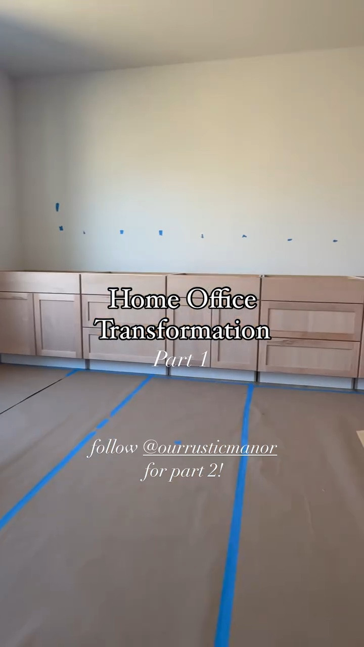 Home office transformation part one!!

Follow @ourrusticmanor for the part two, more diy and home decor ideas!

Comment SHOP below to receive a DM with the link to shop this post on my LTK ⬇ https://liketk.it/56Gth #ltkhome

#diy #diyhomedecor #diyhomeoffice #homeoffice #homeofficedesign #officedesign #homeofficeideas #builtins #homedecor #homedesigns #homeinspiration #homeinspo #homesweethome #homeideas #neutralhome