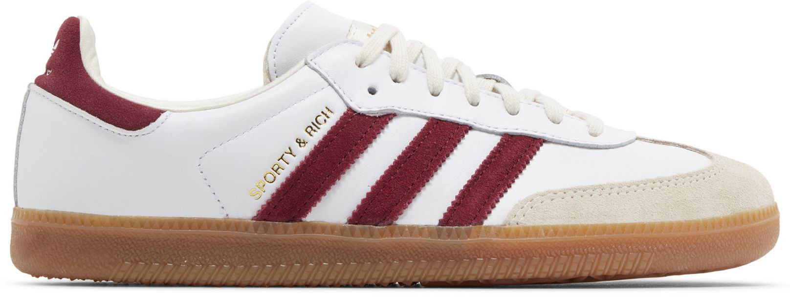 Sporty & Rich x Samba OG 'White Core Burgundy' | GOAT