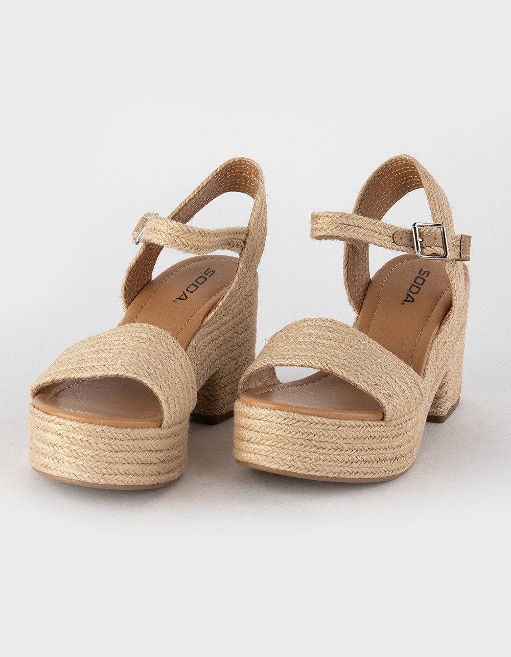 SODA Castle Womens Platform Sandals | Tillys