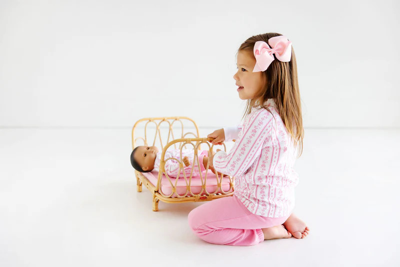 Gates Sweeney Sweatpant - Hamptons Hot Pink with Worth Avenue White St | The Beaufort Bonnet Company