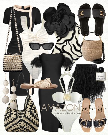 Shop these Amazon Fashion Vacation and resortwear finds! Resort travel outfit. Midi dress, rosette swimsuit, bing bikini, ostrich feather skirt, beaded bag, Dolce Vita Grecia sandals, beach bag, hobo straw bag, Clare V. Pot de Miel Bucket Bag, Chloe Marcie slide sandals, Steve Madden Kaitlin sandals and more! 

Follow my shop @thehouseofsequins on the @shop.LTK app to shop this post and get my exclusive app-only content!

#liketkit #LTKswim #LTKstyletip #LTKtravel
@shop.ltk
https://liketk.it/4BzMf