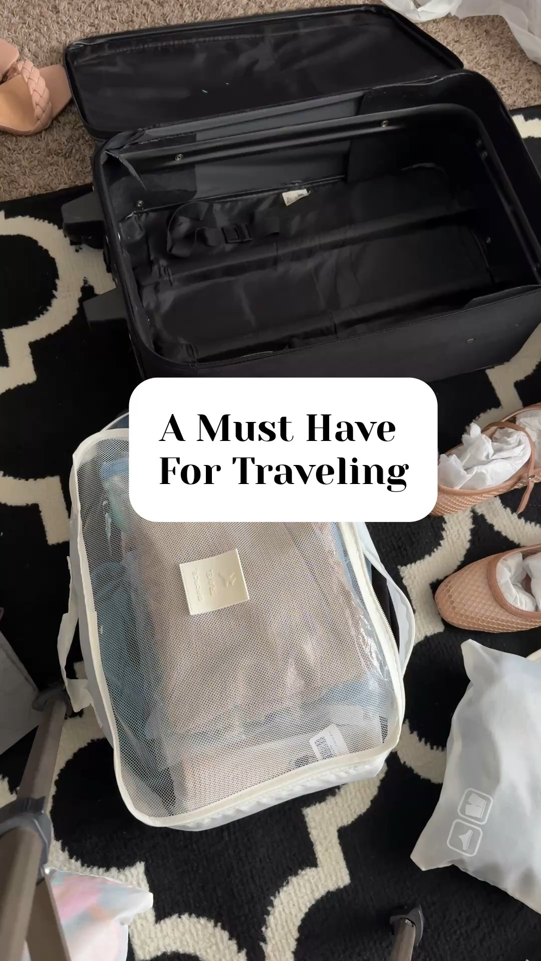 These packing cubes that I used to pack for vacation came in handy. Perfect for fitting multi pieces of clothing in my carry on bag.

#LTKTravel #LTKvlog