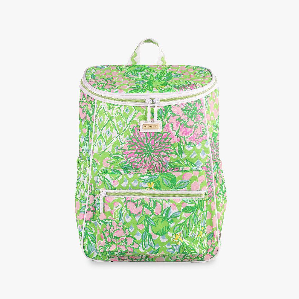 Lilly Pulitzer Lime Feeling Good Backpack Cooler | Pottery Barn Teen