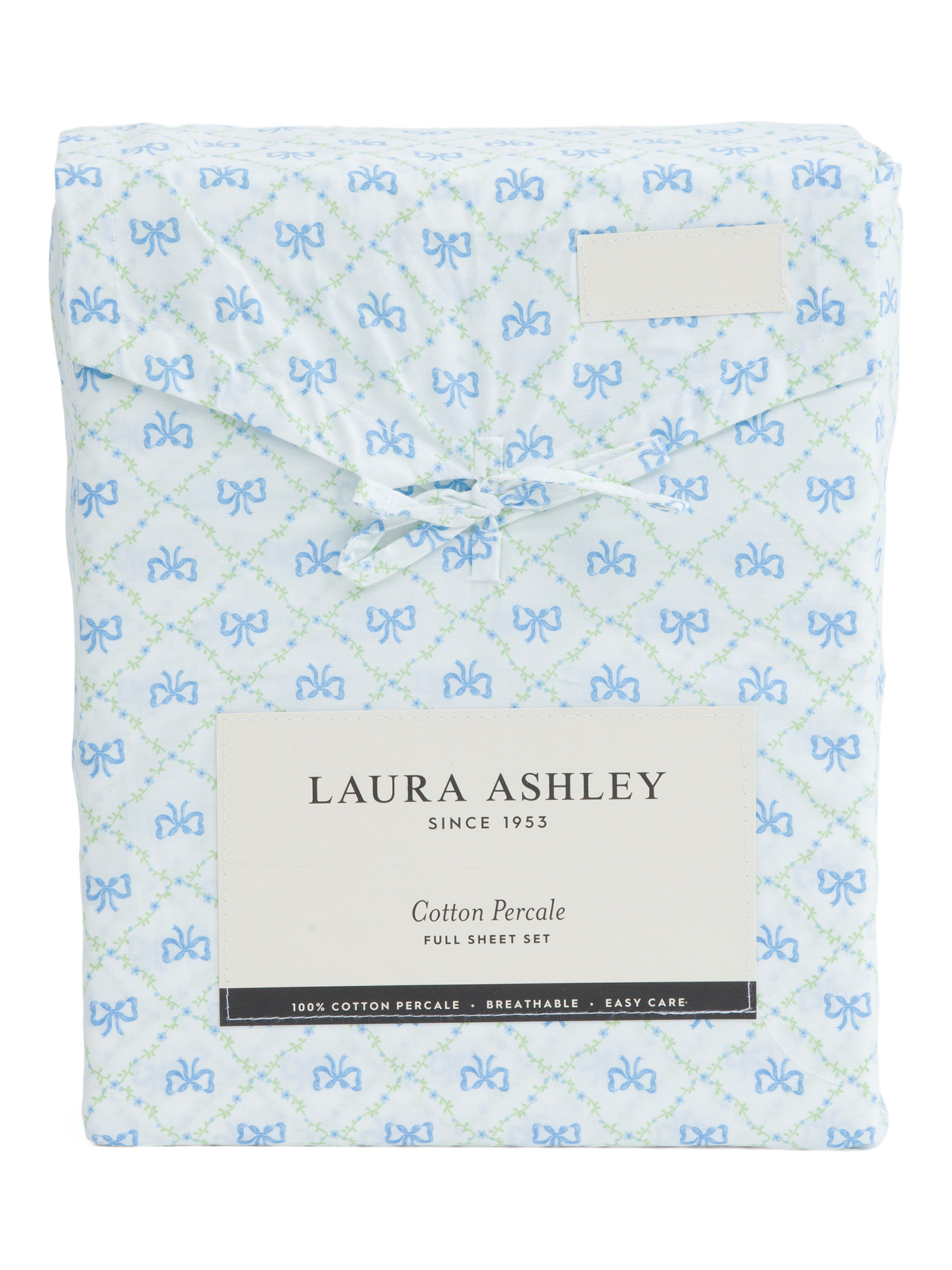Kate Bows Cotton Sheet Set | TJ Maxx