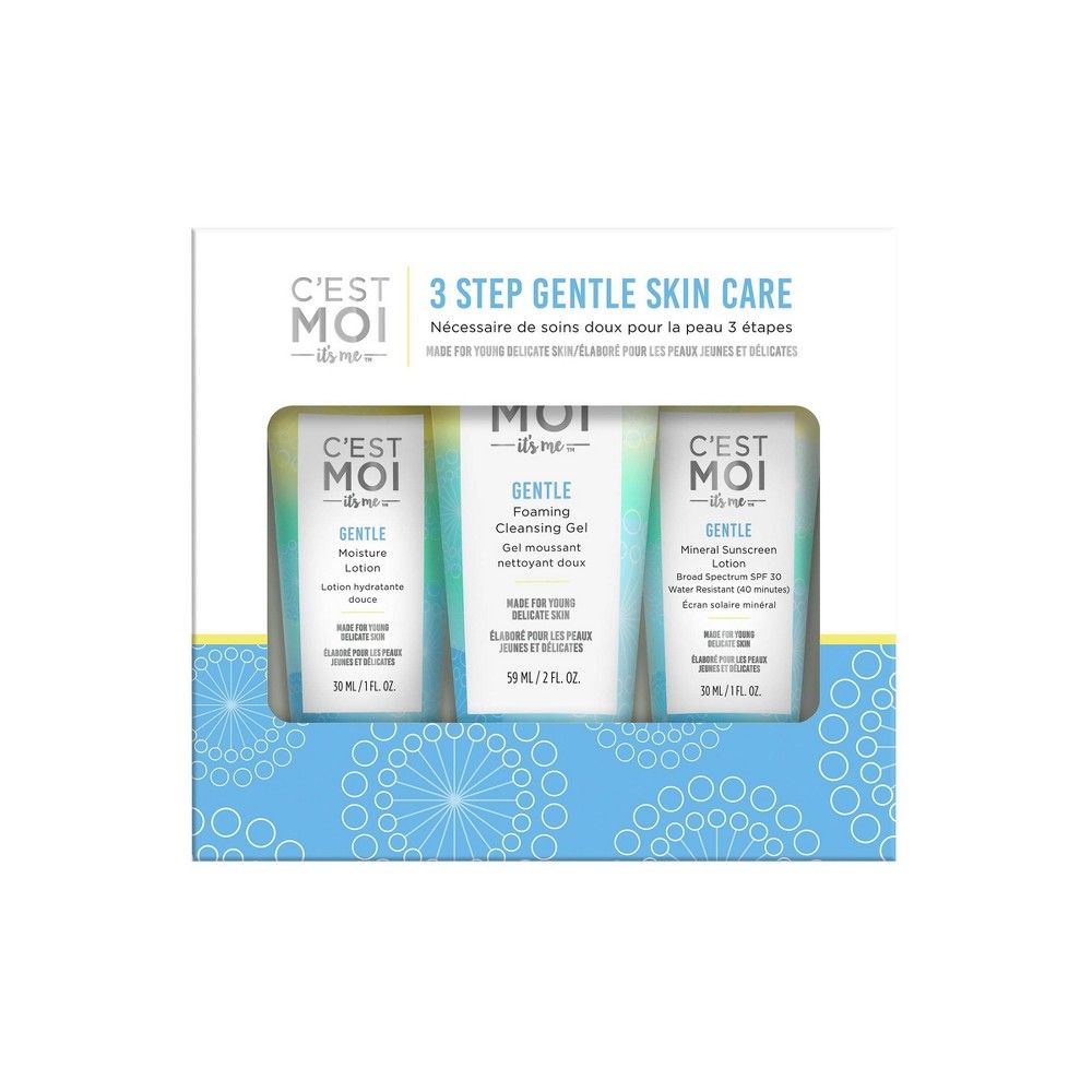 C'est Moi 3 Step Gentle Skin Care Set - 1 fl oz | Target