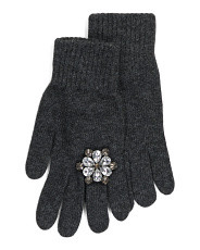 Made In Italy Flower Ring Gloves | TJ Maxx