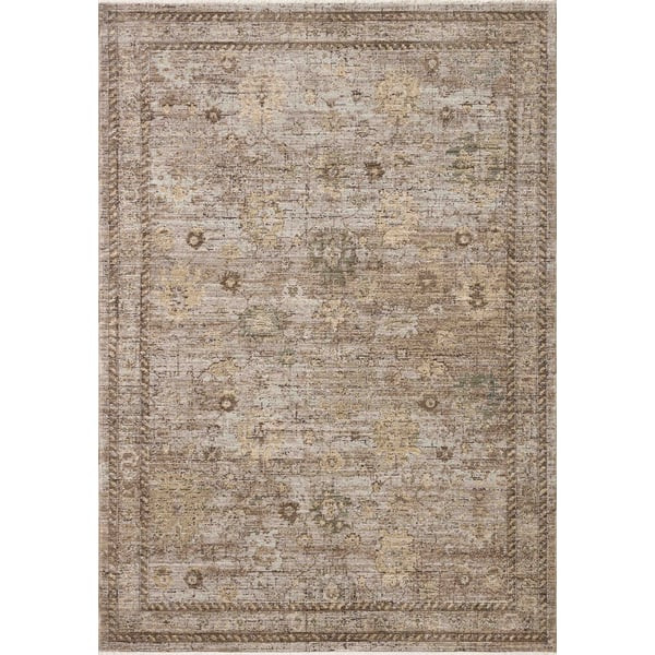 Priscilla PRL-05 Sand/Earth Area Rug | Rugs Direct