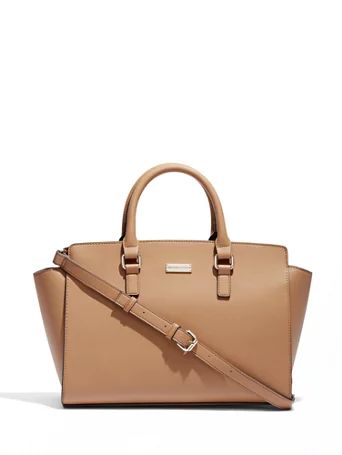 Winged Faux-Leather Tote Bag - New York & Company | New York & Company