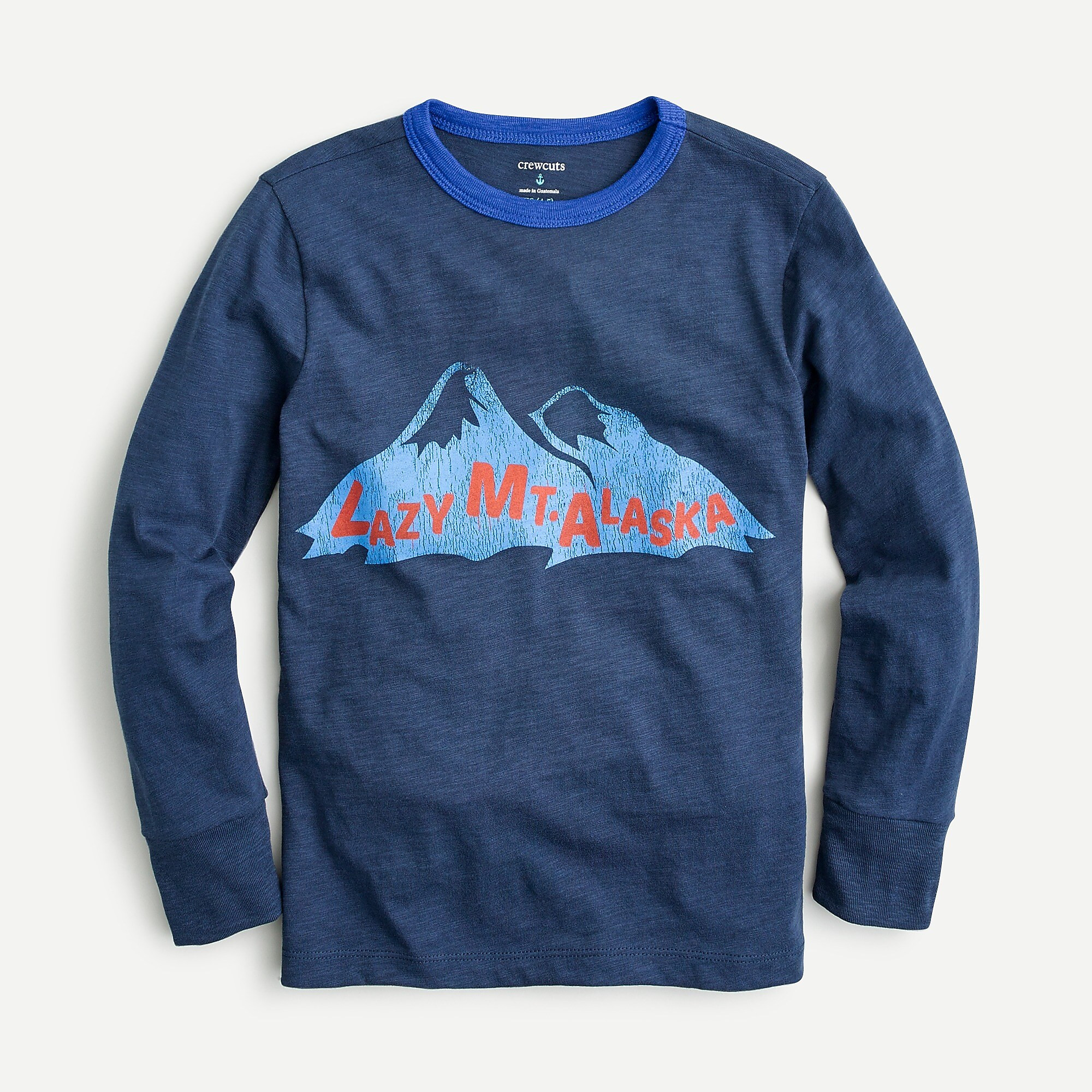 Kids' long-sleeve "Lazy Mt. Alaska" T-shirt | J. Crew US