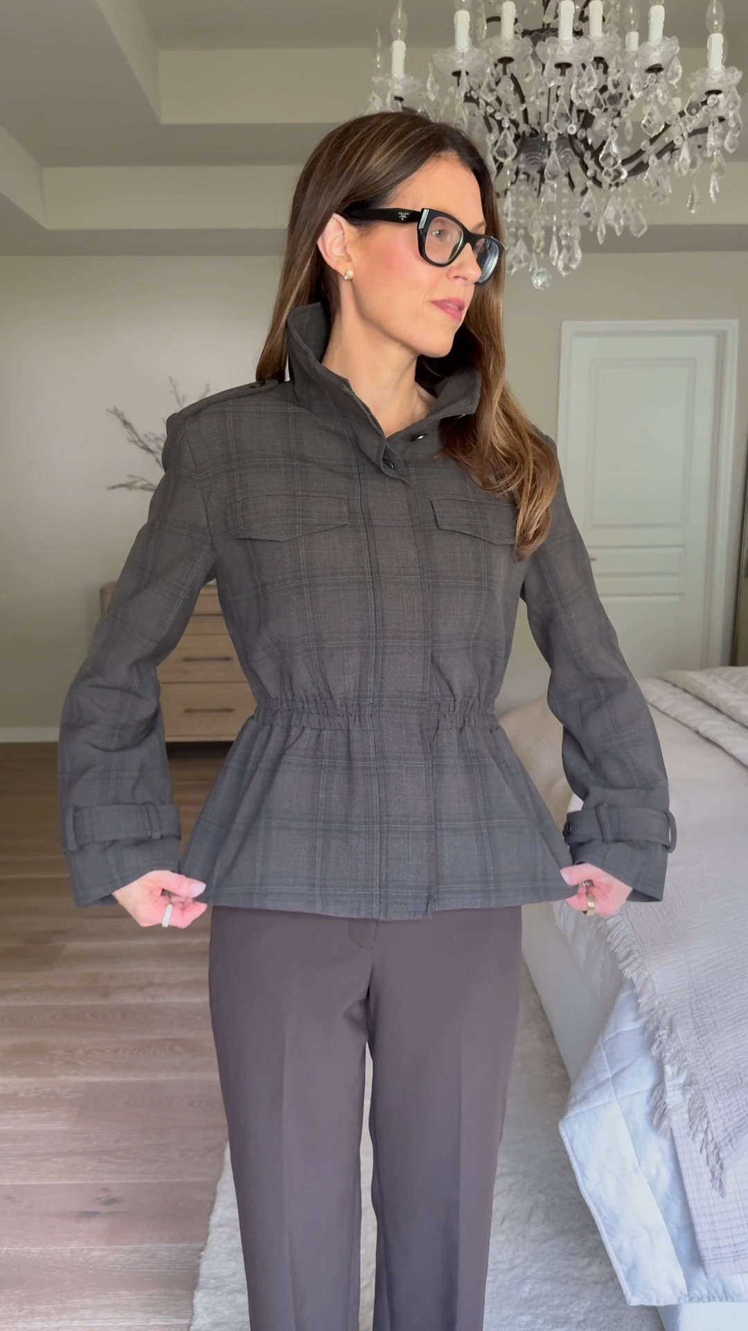 If you are looking to add one jacket to your wardrobe this season let it be this one. The styling is classic with a twist. I love the cinched waist and trench coat inspired details. Fall fashion. Back to school @Aritzia

#LTKgrwm #LTKootd #LTKWorkwear