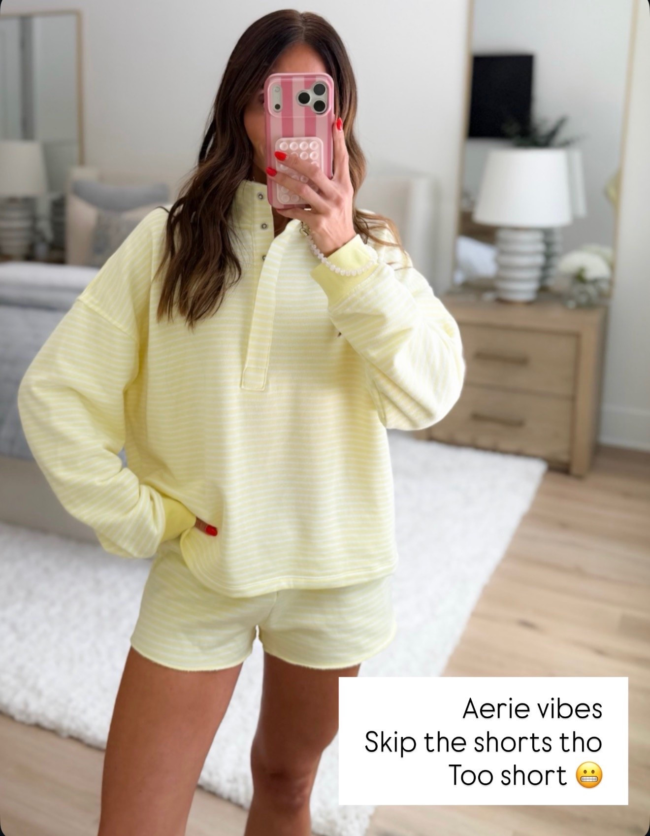 Aerie inspired set, I'm wearing size M.