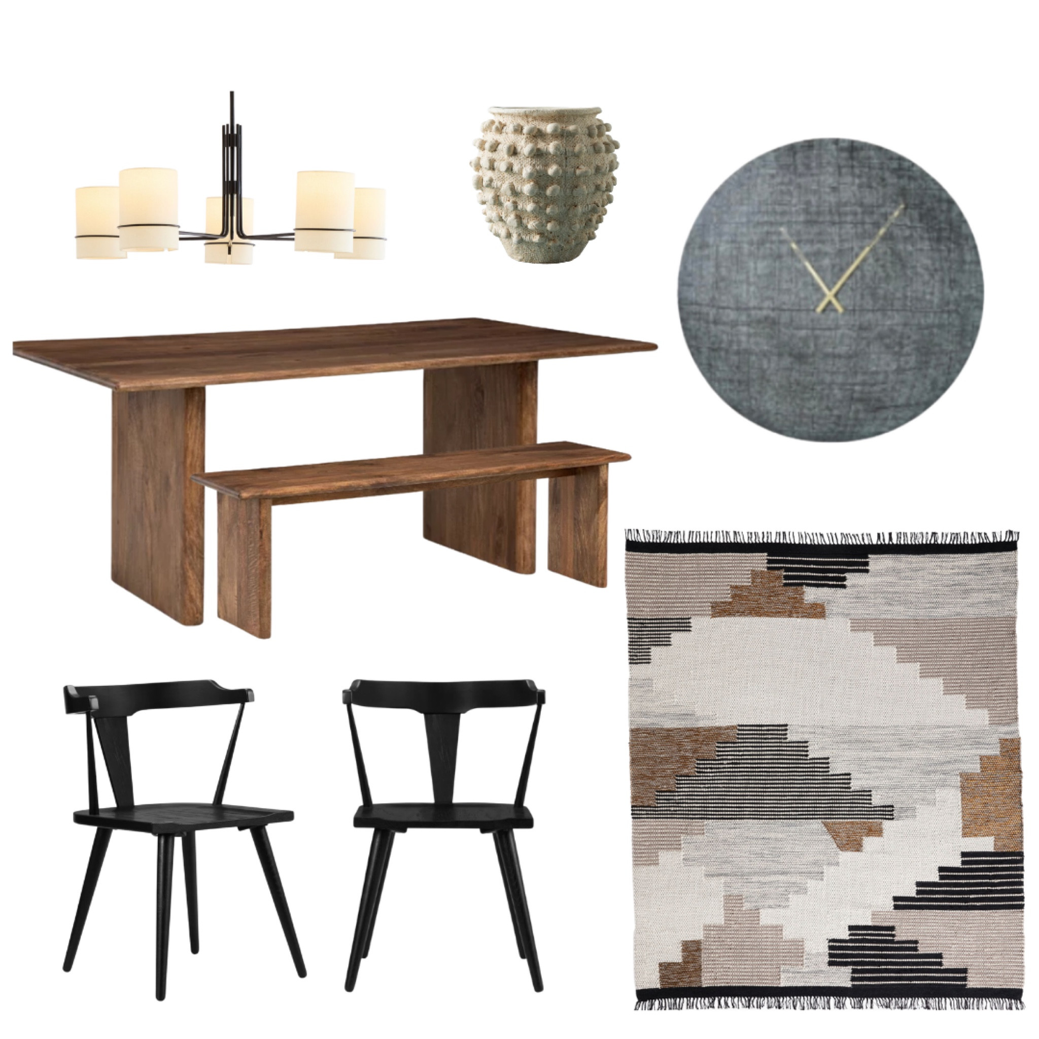 A hip & calming place to break bread for a busy family. 

#LTKhome #LTKsalealert