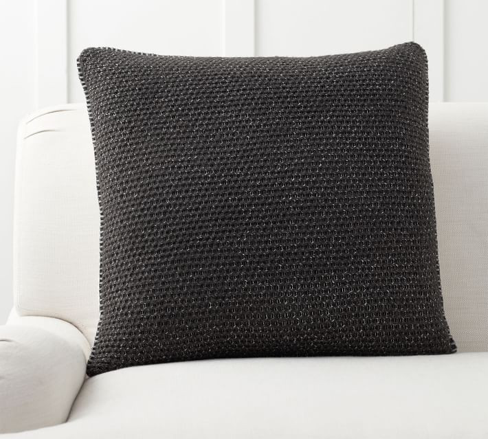 Thermal Sherpa Back Knit Pillow Covers | Pottery Barn (US)
