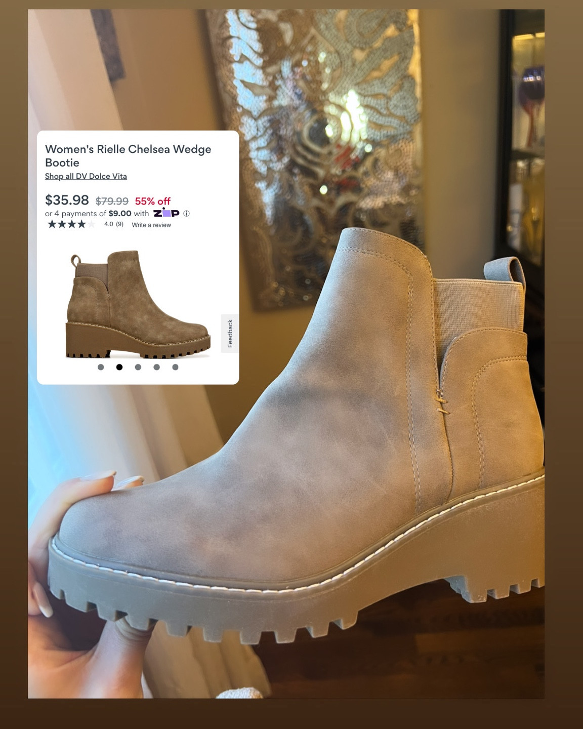 DV by dolce vita booties
Perfect for fall they are a perfect taupe color that will match everything!

#LTKshoecrush #LTKunder50 #LTKunder100