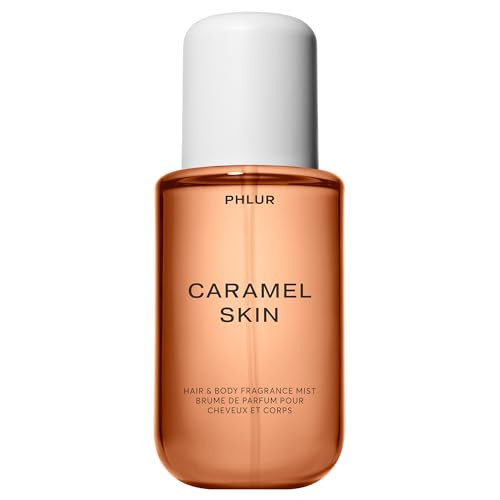 PHLUR Caramel Skin Body Mist - Hair & Body Fragrance Mist - Caramel Body Spray with Vanilla, Brown Sugar, Bergamot, Sandalwood & Musk (8 Fl Oz) | Amazon (US)