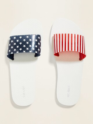 Jelly Flip-Flop Slide Sandals for Women | Old Navy (US)