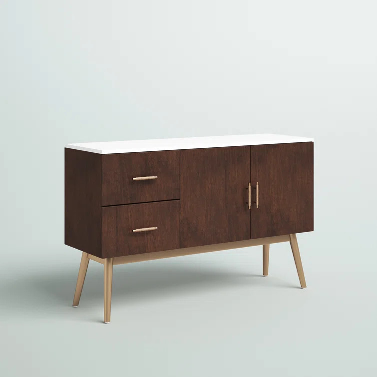 Blairsville 47.25'' Wide 2 Drawer Buffet Cabinet | Wayfair North America