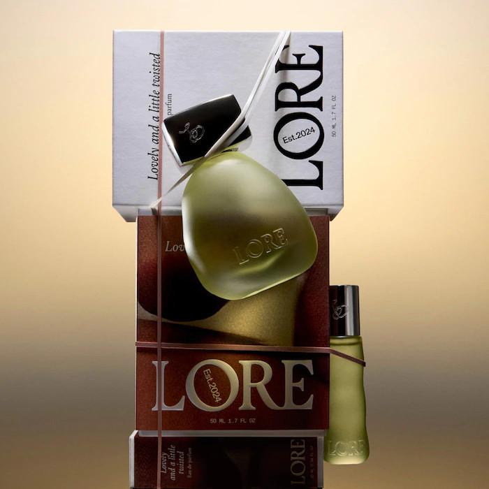Lovely and a little twisted Eau de Parfum with Rose Milk Travel Spray - LORE | Sephora | Sephora (US)