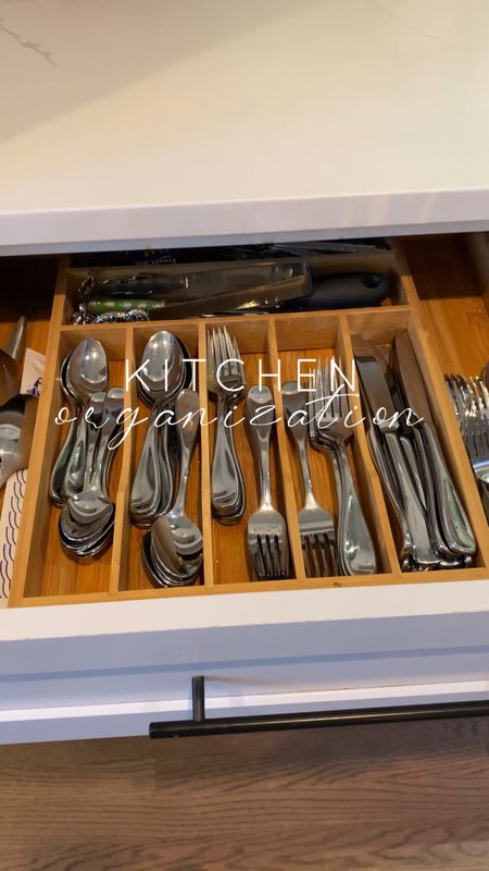 My favorite drawer organization for the kitchen. Utensil sorters, adjustable bamboo slots and baggy organizers. All on sale right now too! 

#LTKhome #LTKunder50 #LTKsalealert