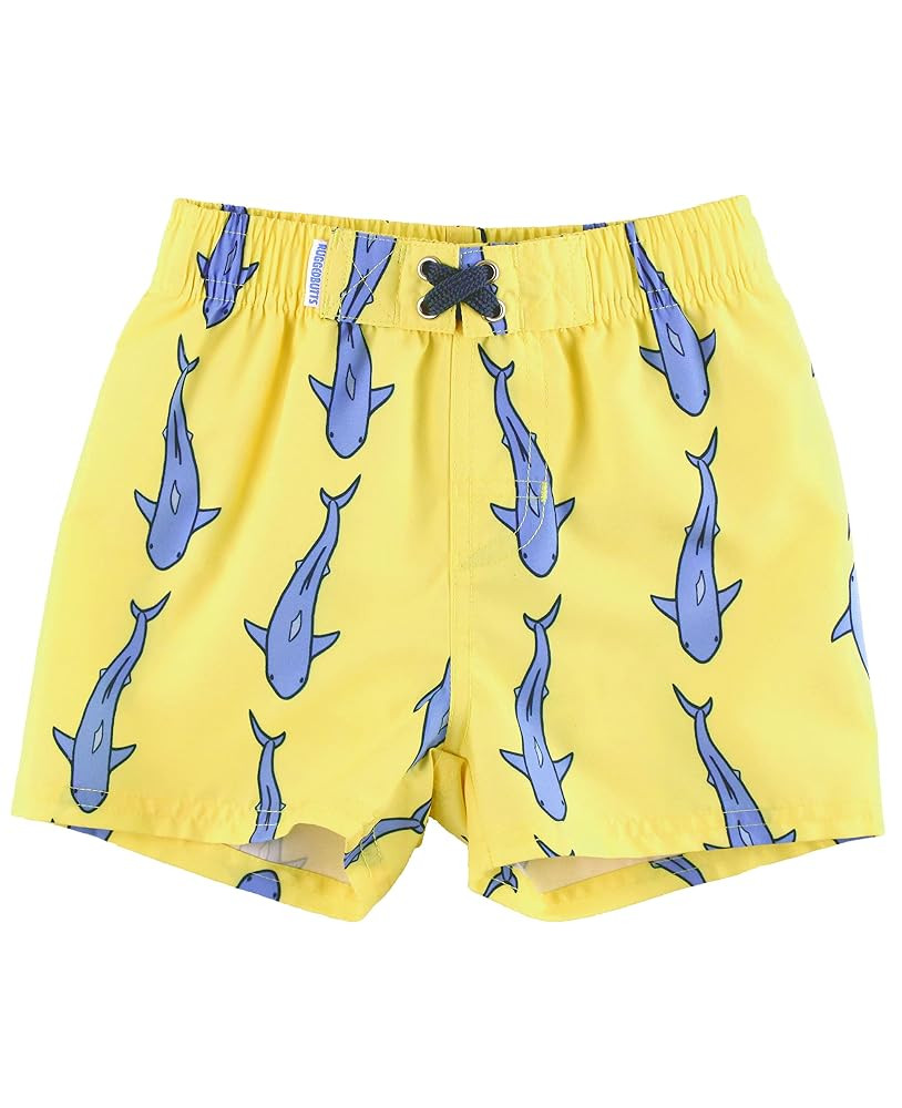 RUGGEDBUTTS Boys UPF50+ Sun Protection Animal Swim Trunks | Amazon (US)