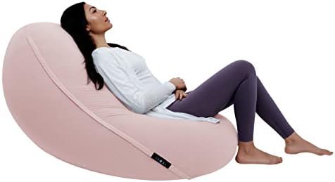 Moon Pod Adult Beanbag Chair, Pink - The Zero-Gravity Bean Bag for Stress, Anxiety, and All Day D... | Amazon (US)