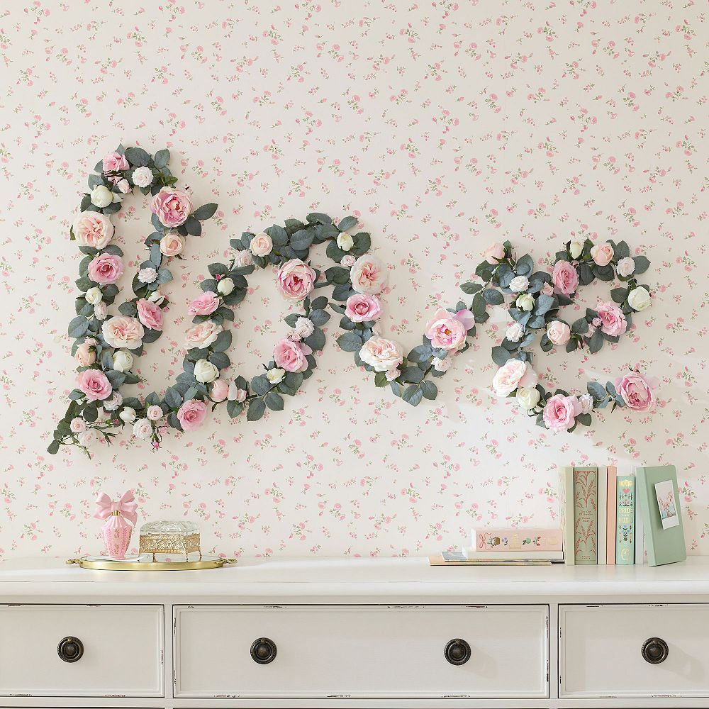 LoveShackFancy Love Floral Decor | Pottery Barn Teen