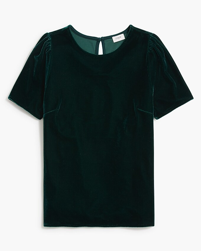 Velvet top | J.Crew Factory