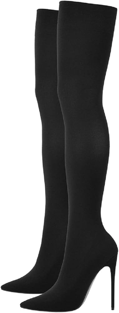 Richealnana Women's Over The Knee Stockings Boots | Amazon (US)