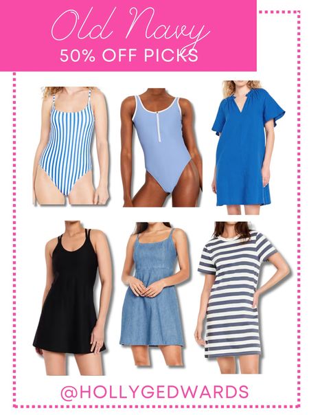 Old Navy has almost everything on their site 50% off this weekend for Memorial Day, shop my picks here!Can you tell blue is trending?! 💙

#LTKFindsUnder50 #LTKSaleAlert #LTKOver40