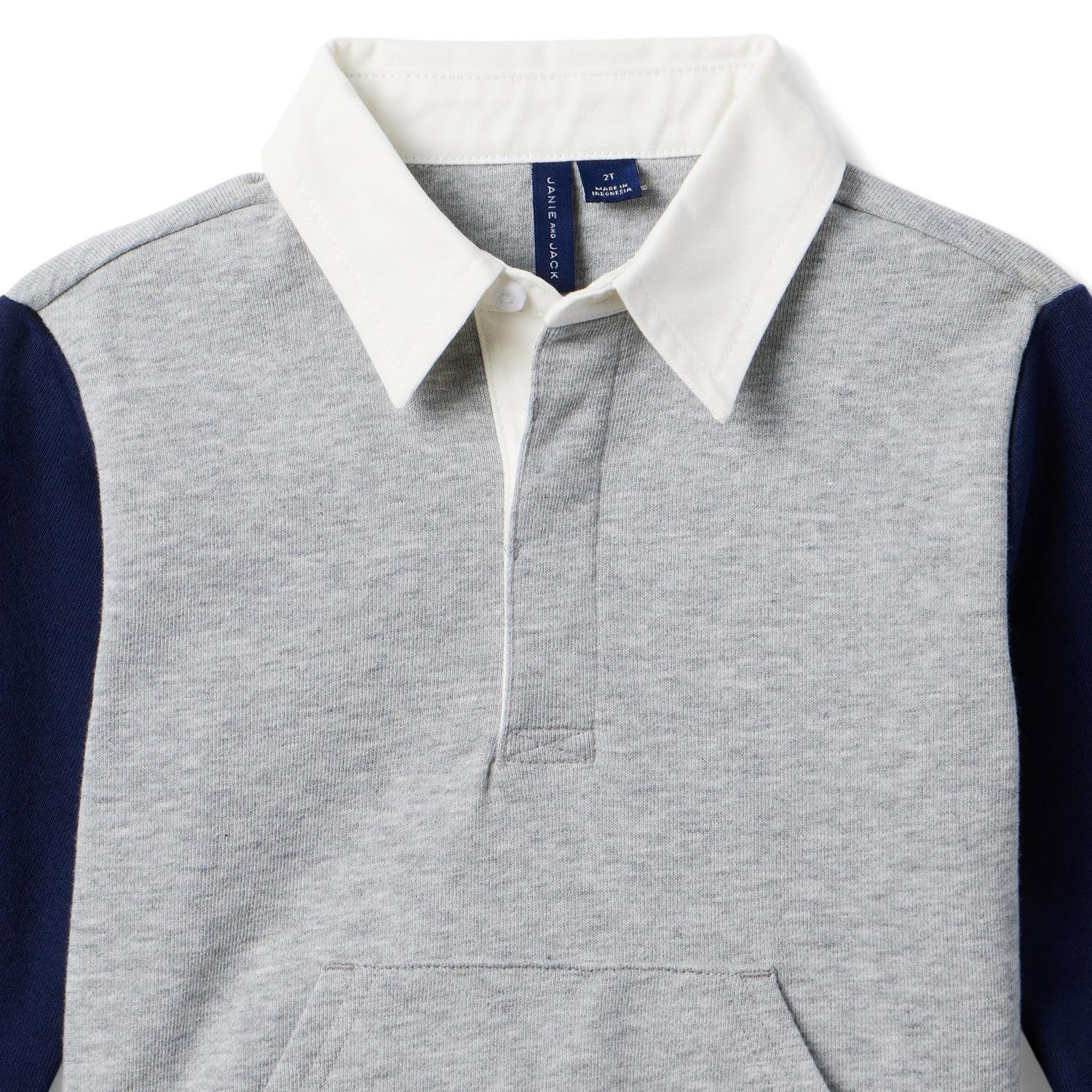 Colorblocked Rugby Sweatshirt | Janie and Jack
