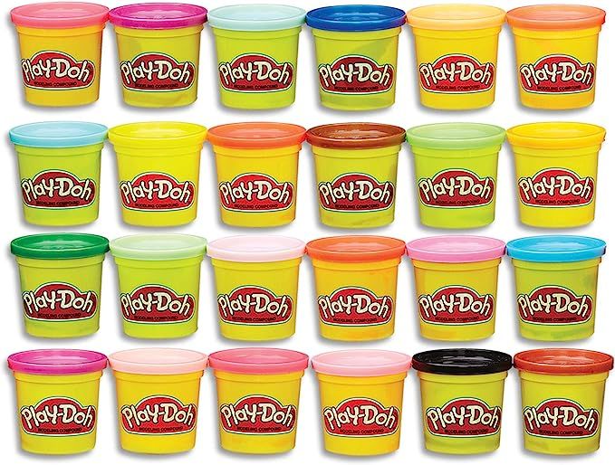 Play-Doh Modeling Compound 24-Pack Case of Colors, Non-Toxic, Multi-Color, 3-Ounce Cans, Ages 2 and  | Amazon (US)