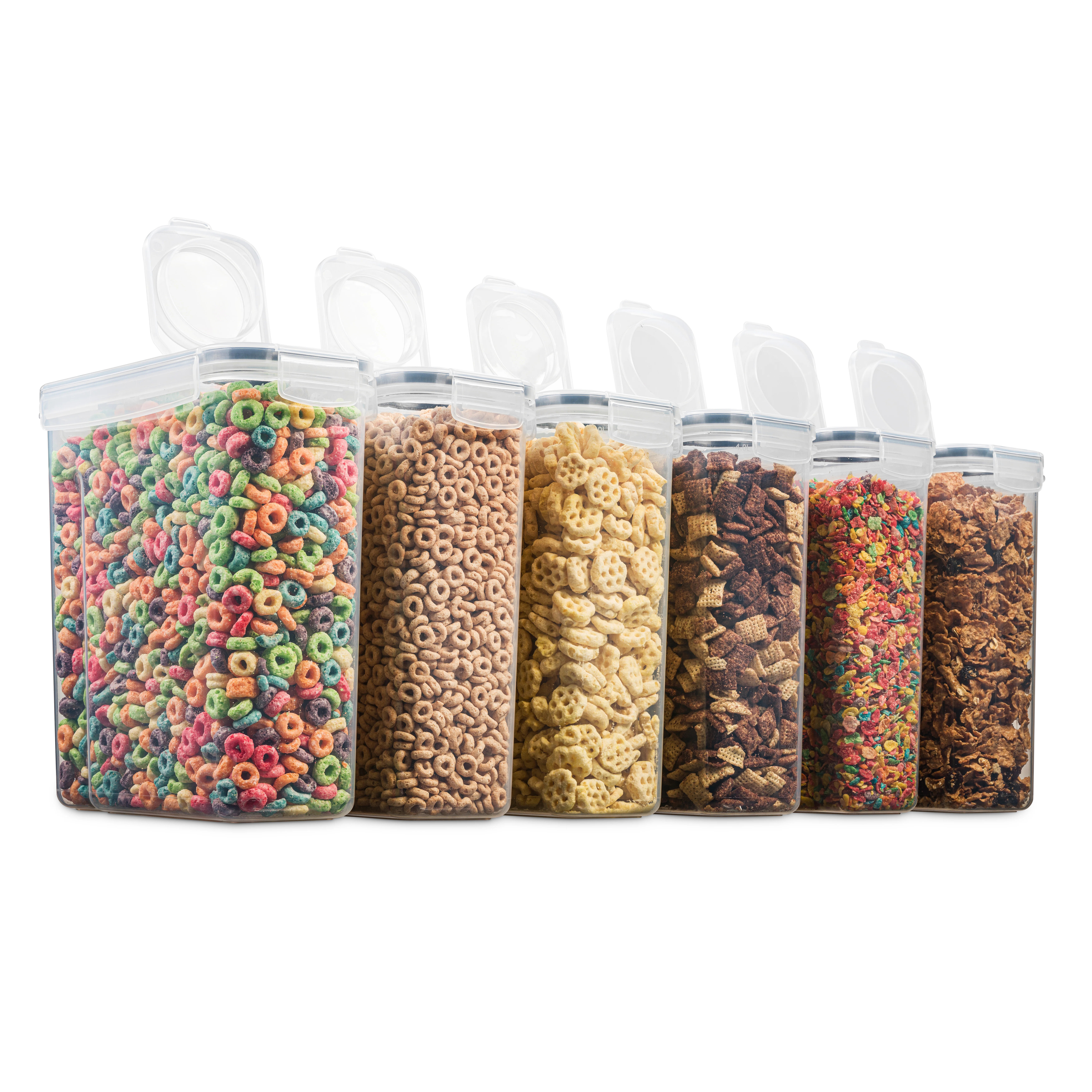 Ceyonce 135.5oz. Cereal Food Storage Container (set of 6) | Wayfair North America