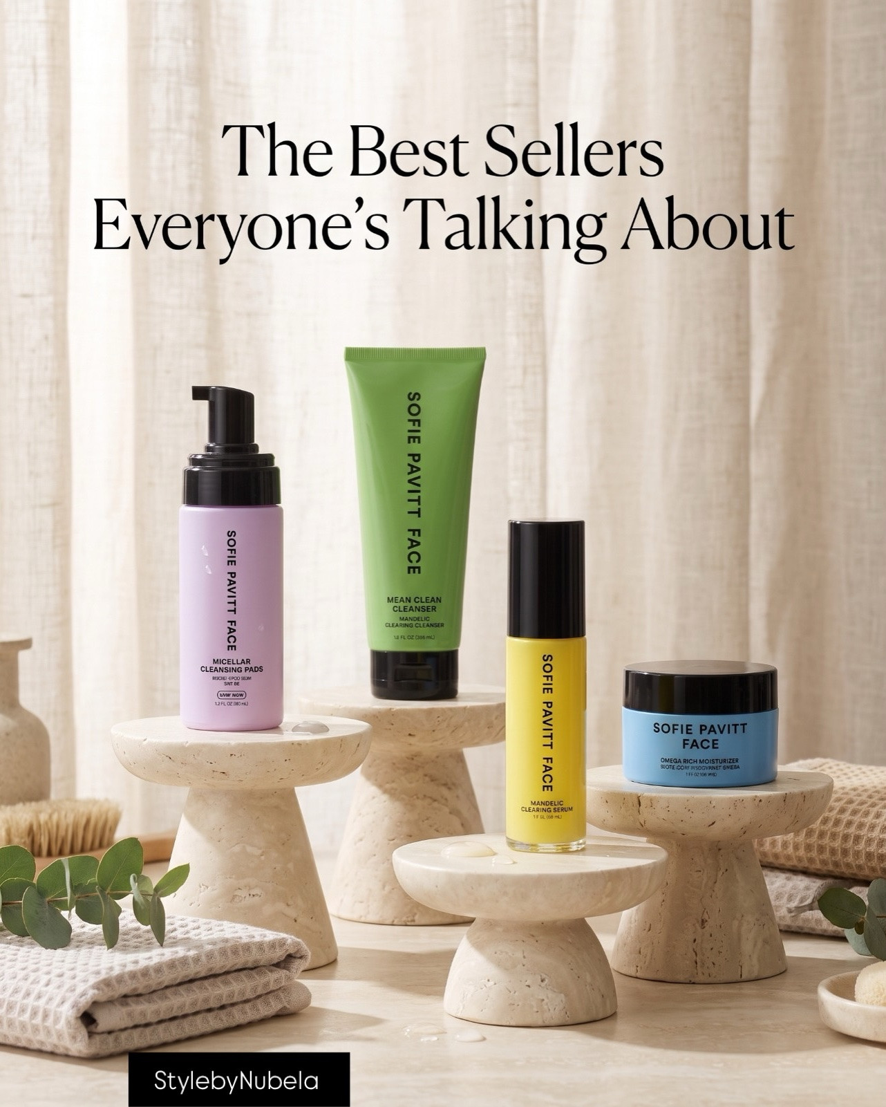 Glass skin that is actually acne-safe? Sign me up. If you’re tired of viral products triggering your texture or congestion, you need to meet @sofiepavittface. 

Created by NYC’s ultimate "acne whisperer," this line completely simplifies your routine with formulas that clear your skin barrier rather than strip it.

This 5-slides breakdown covers her absolute holy-grail best sellers: from the magic of the Mandelic Clearing Serum (gentle exfoliation without the irritation) to the deeply hydrating, non-comedogenic Omega Rich Moisturizer. 

It is basically a professional aesthetician facial, but right from your bathroom counter.

Swipe through the 3 slides to check out the hero ingredient breakdown and see why everyone is obsessed. 🧼🧴

Sofie Pavitt Face best sellers acne, safe skincare routine best mandelic acid serum for acne non comedogenic, moisturizer for glass skinhow to clear persistent skin texture

#SofiePavittFace #AcneSafeSkincare #GlassSkinRoutine #MandelicAcid #ClearSkinTips

#LTKBeauty #LTKselfcare